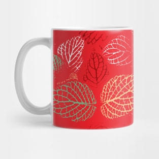 Autumn, Leaves Pattern 12 Mug